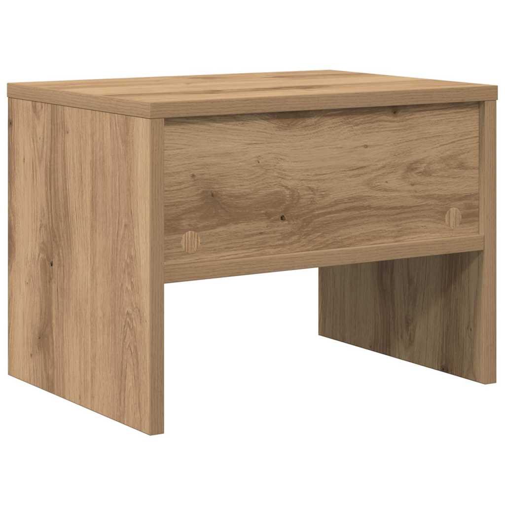 Bedside Cabinet 2 pcs Artisan oak 40 x 40 x 30 cm