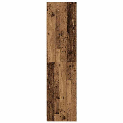 Wardrobe with Shelf Old Wood 50 x 50 x 200 cm Engineered Wood