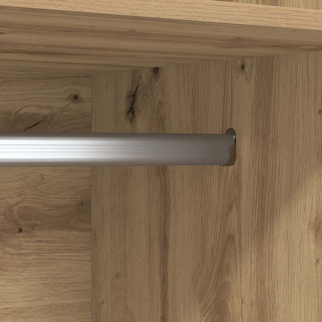 Wardrobe Artisan Oak 50 x 50 x 200 cm Engineered Wood