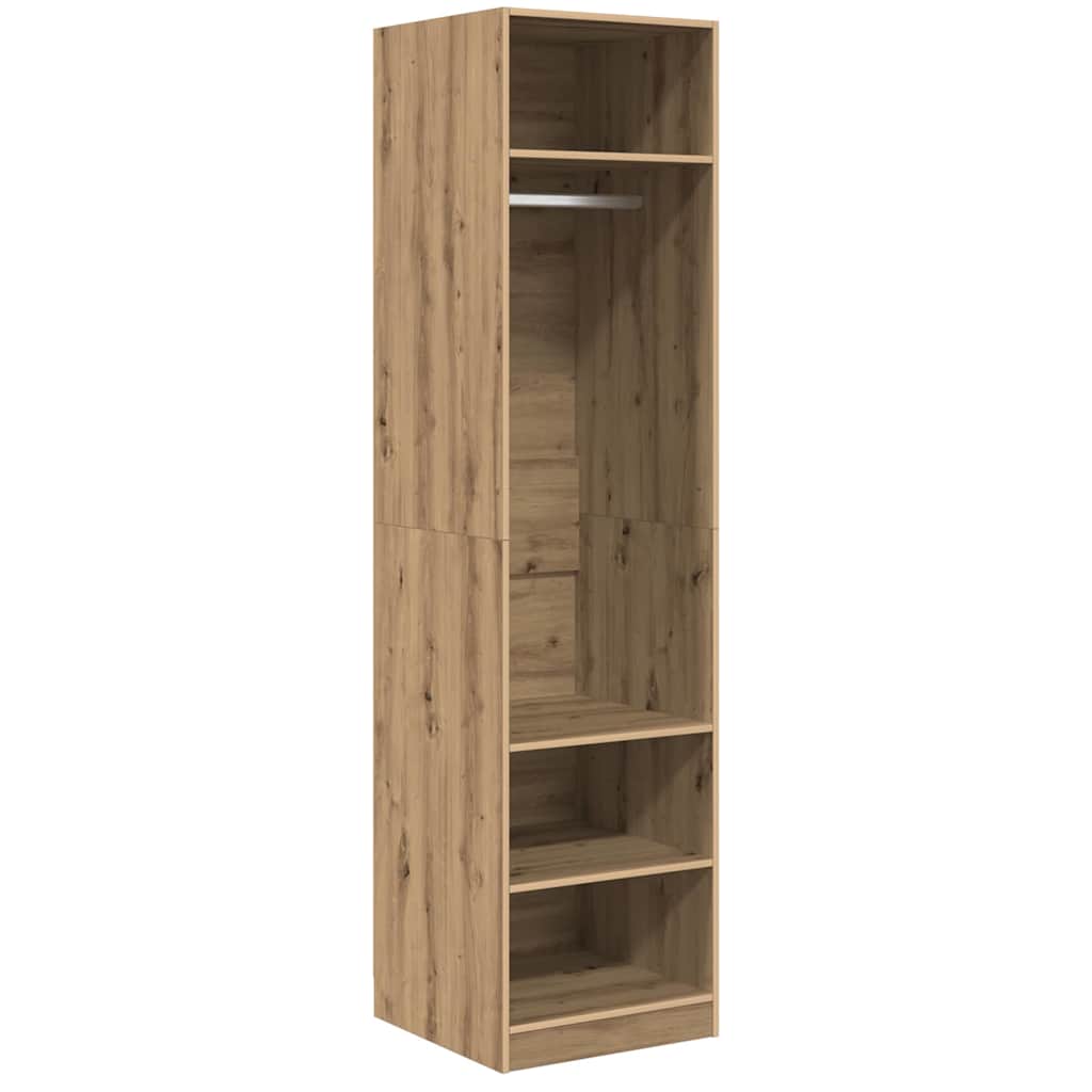 Wardrobe Artisan Oak 50 x 50 x 200 cm Engineered Wood