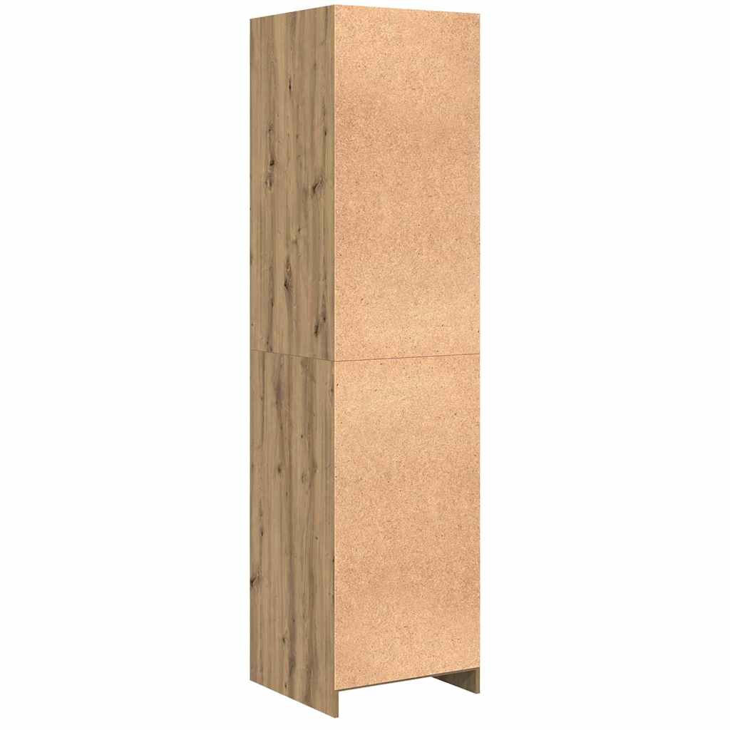 Wardrobe Artisan Oak 50 x 50 x 200 cm Engineered Wood
