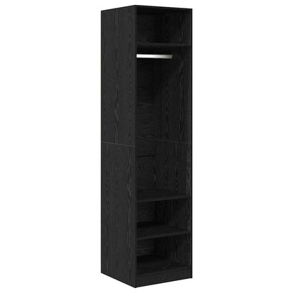 Wardrobe Black Oak 50 x 50 x 200 cm Engineered Wood