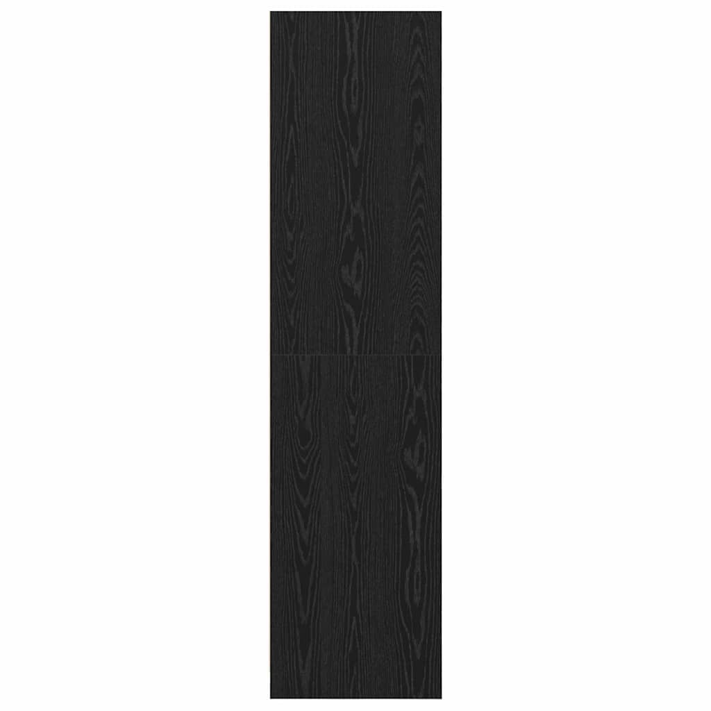 Wardrobe Black Oak 50 x 50 x 200 cm Engineered Wood