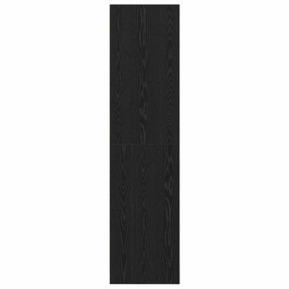 Wardrobe Black Oak 50 x 50 x 200 cm Engineered Wood