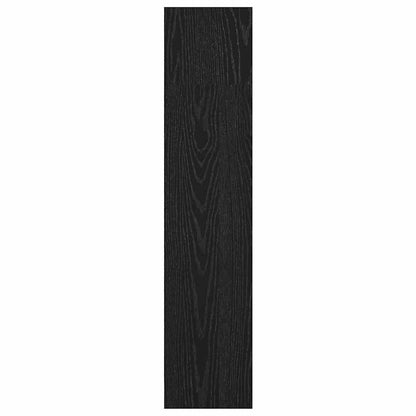 Bookshelf Black Oak 80 x 24 x 109 cm Engineered Wood