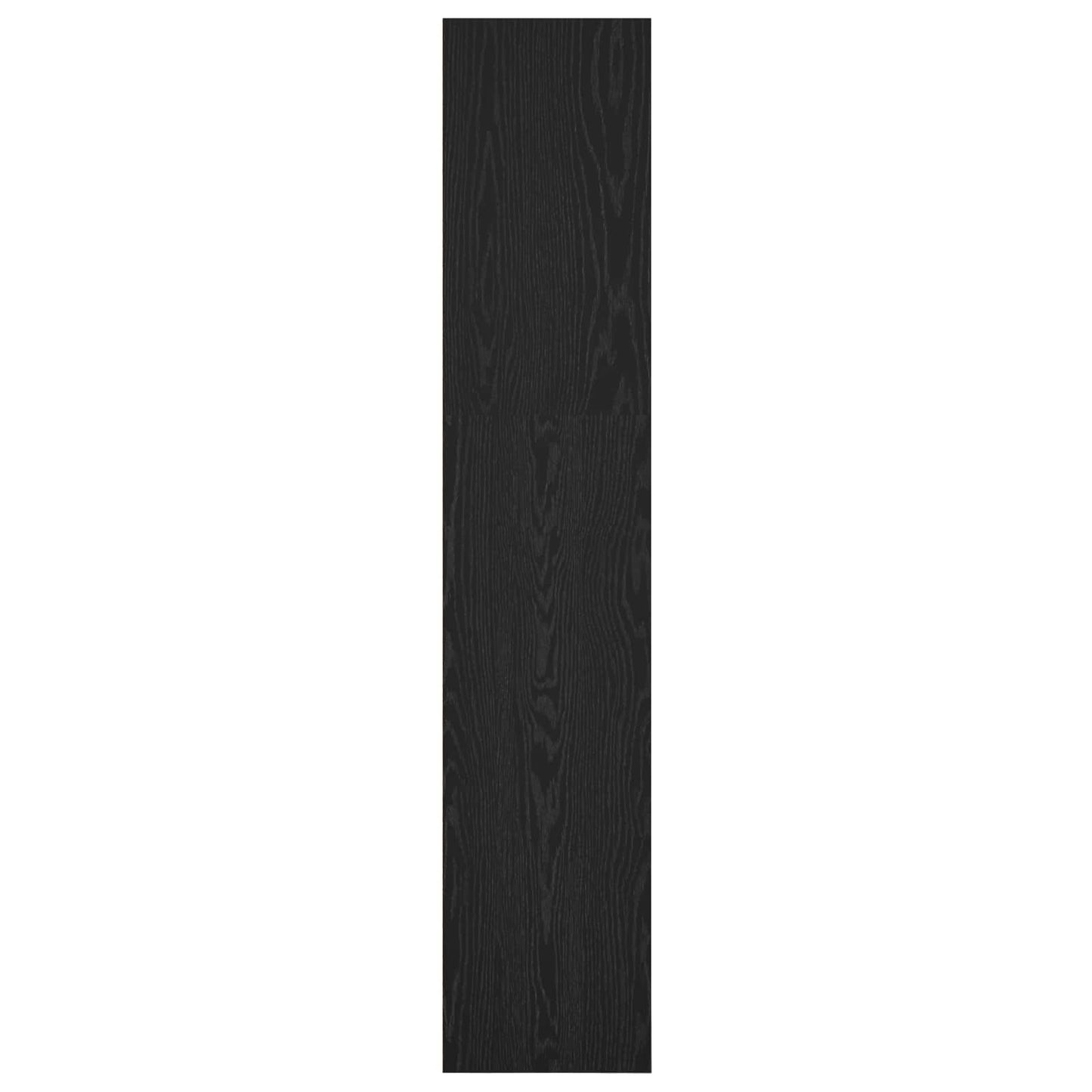 Bookshelf Black Oak 40 x 30 x 152 cm Engineered Wood