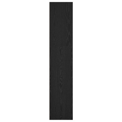 Bookshelf Black Oak 40 x 30 x 152 cm Engineered Wood