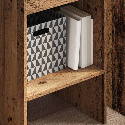 Book Cabinet Old Wood 40 x 35 x 180 cm Engineered Wood