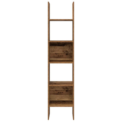 Book Cabinet Old Wood 40 x 35 x 180 cm Engineered Wood