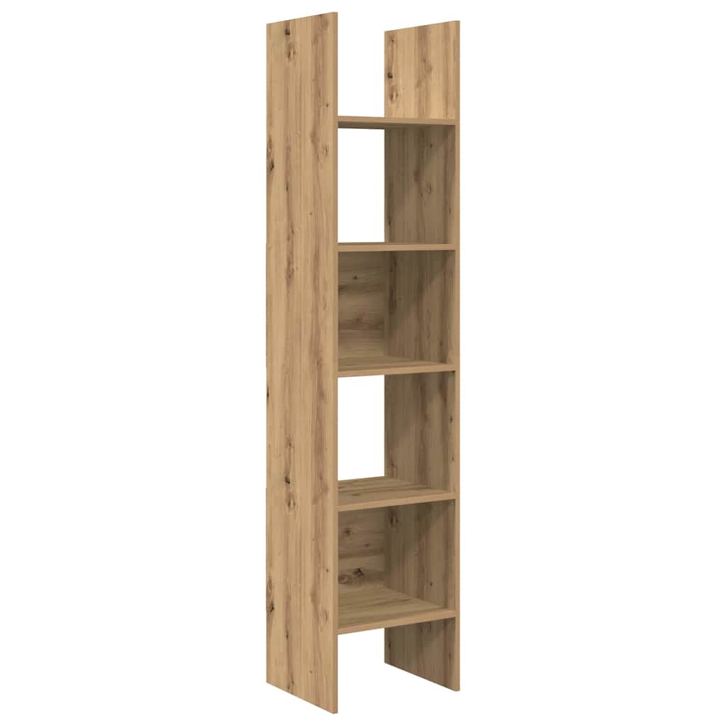 Book Cabinet Artisan Oak 40 x 35 x 180 cm Engineered Wood