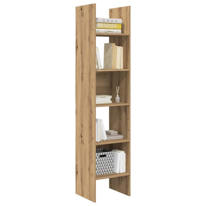 Book Cabinet Artisan Oak 40 x 35 x 180 cm Engineered Wood