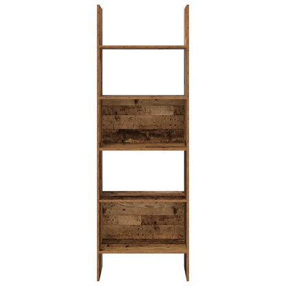 Book Cabinet Old Wood 60 x 35 x 180 cm Engineered Wood