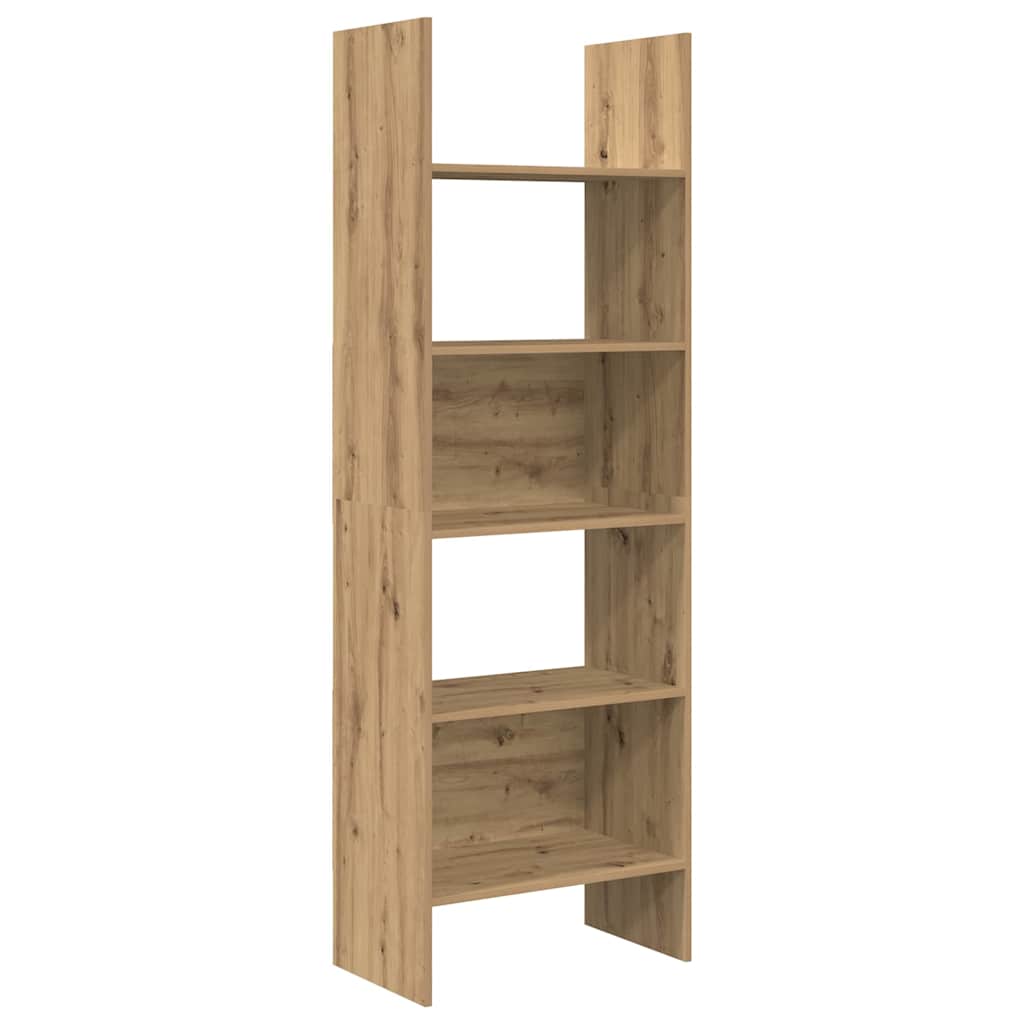 Book Cabinet Artisan Oak 60 x 35 x 180 cm Engineered Wood