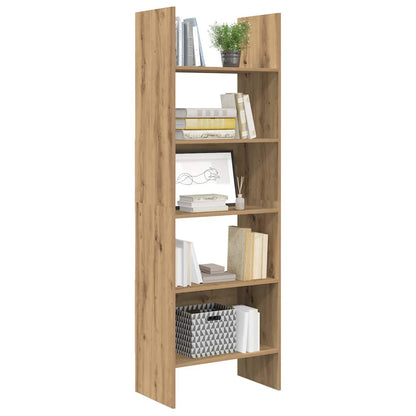 Book Cabinet Artisan Oak 60 x 35 x 180 cm Engineered Wood