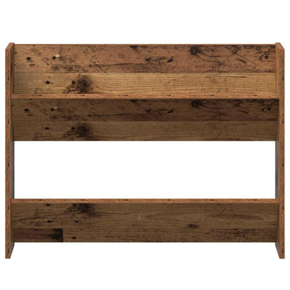 Shoe Cabinet 2 pcs Old wood 80 x 18 x 60 cm Engineered Wood