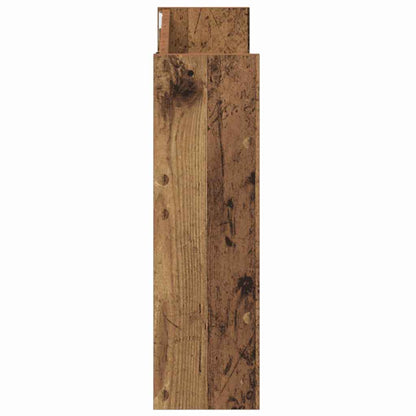 Shoe Cabinet 2 pcs Old wood 80 x 18 x 60 cm Engineered Wood
