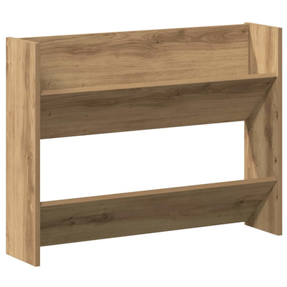 Shoe Cabinet 2 pcs Artisan Oak 81 x 18 x 60 cm Engineered Wood