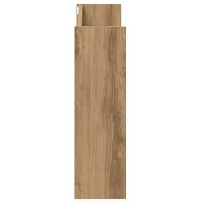Shoe Cabinet 2 pcs Artisan Oak 81 x 18 x 60 cm Engineered Wood