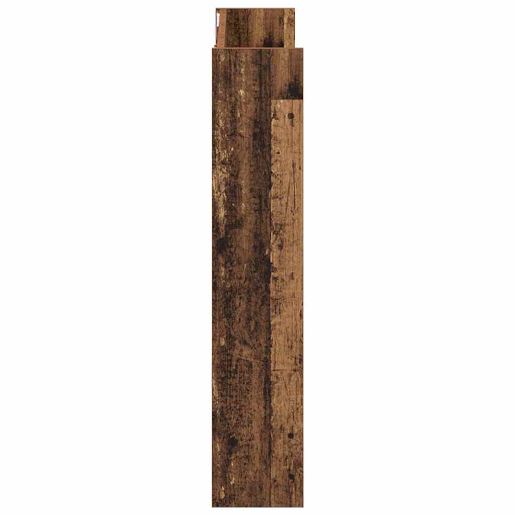 Shoe Cabinet 2 pcs Old wood 84 x 18 x 90 cm Engineered Wood