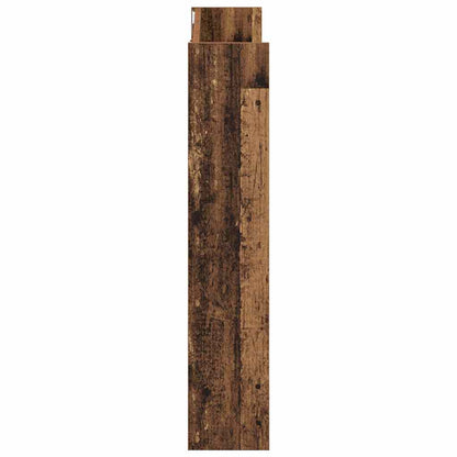 Shoe Cabinet 2 pcs Old wood 84 x 18 x 90 cm Engineered Wood