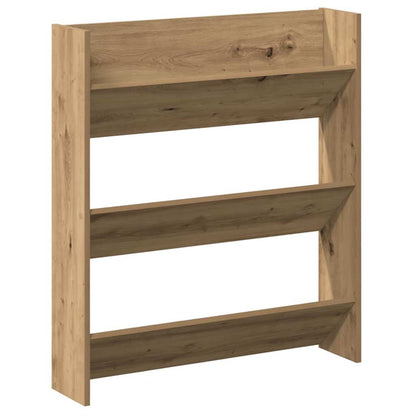 Shoe Cabinet 2 pcs Artisan Oak 85 x 18 x 90 cm Engineered Wood