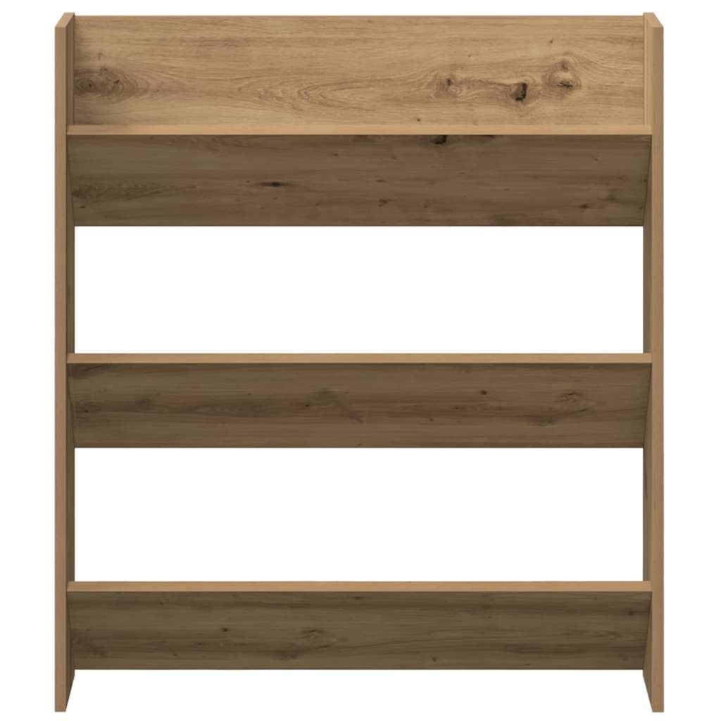 Shoe Cabinet 2 pcs 85 x 18 x 90 cm Engineered Wood Artisan Oak