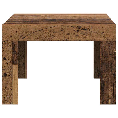 Coffee Table Old Wood 50 x 50 x 35 cm Engineered Wood