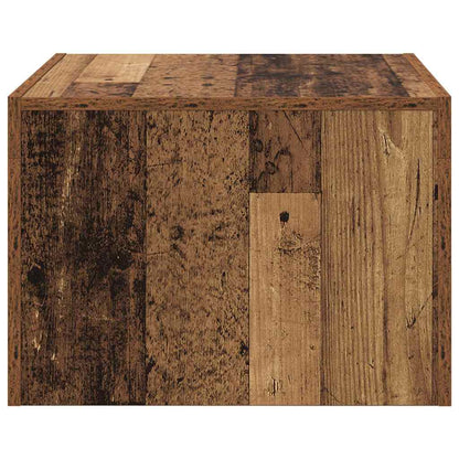 Coffee Table Old Wood 50 x 50 x 35 cm Engineered Wood