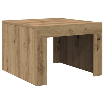 Coffee Table Artisan Oak 50 x 50 x 35 cm Engineered Wood