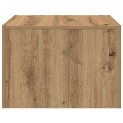 Coffee Table Artisan Oak 50 x 50 x 35 cm Engineered Wood