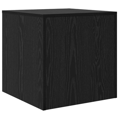 Coffee Table 3 pcs Black Oak Engineered Wood