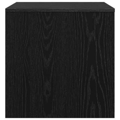 Coffee Table 3 pcs Black Oak Engineered Wood