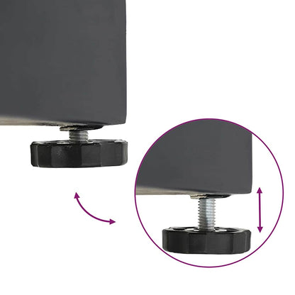 Parasol Base Dark Grey 45 x 45 x 31.5 cm