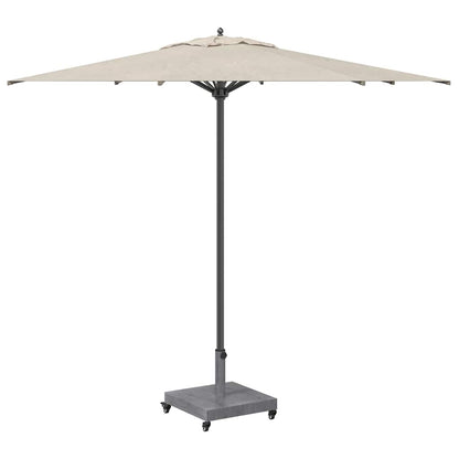 Parasol Base Dark Grey Wood look 45 x 45 x 31.5 cm