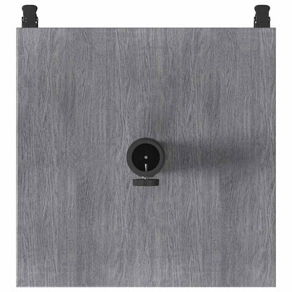 Parasol Base Dark Grey Wood look 45 x 45 x 31.5 cm