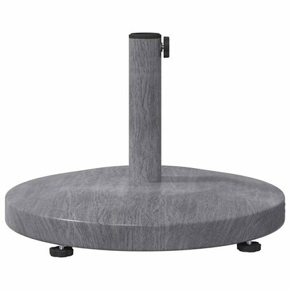 Parasol Base Dark Grey Wood look 48 x 48 x 32 cm