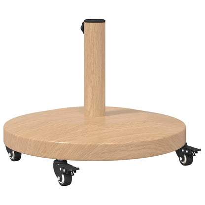 Parasol Base Light Wood 48 x 48 x 32 cm