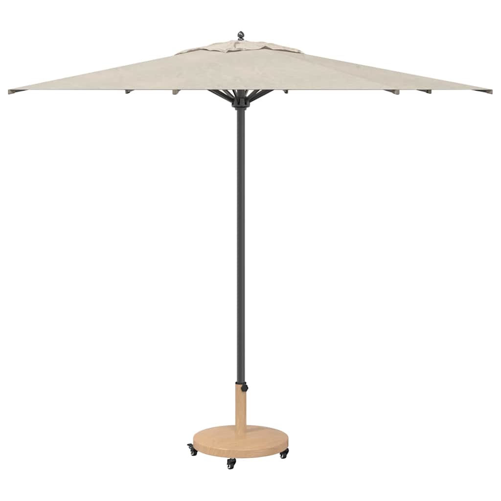 Parasol Base Light Wood 48 x 48 x 32 cm