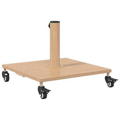 Parasol Base Light Wood 45 x 45 x 31.5 cm
