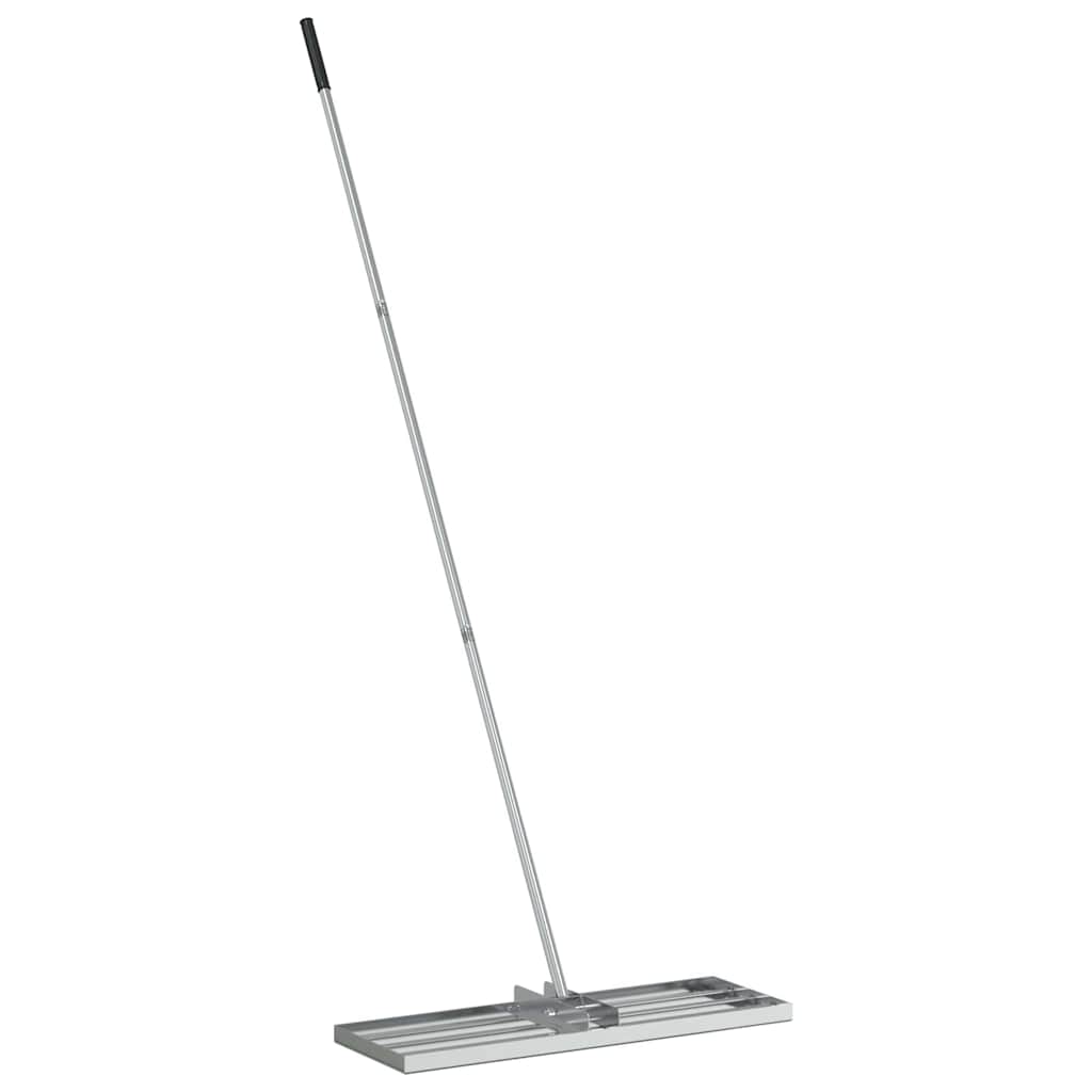 Garden Leveling Rake Silver 75 x 25 x 200 cm Stainless Steel