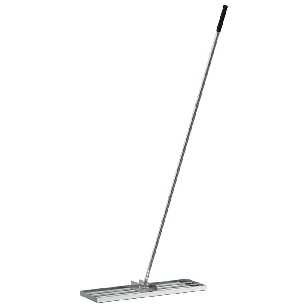 Garden Leveling Rake Silver 75 x 25 x 200 cm Stainless Steel
