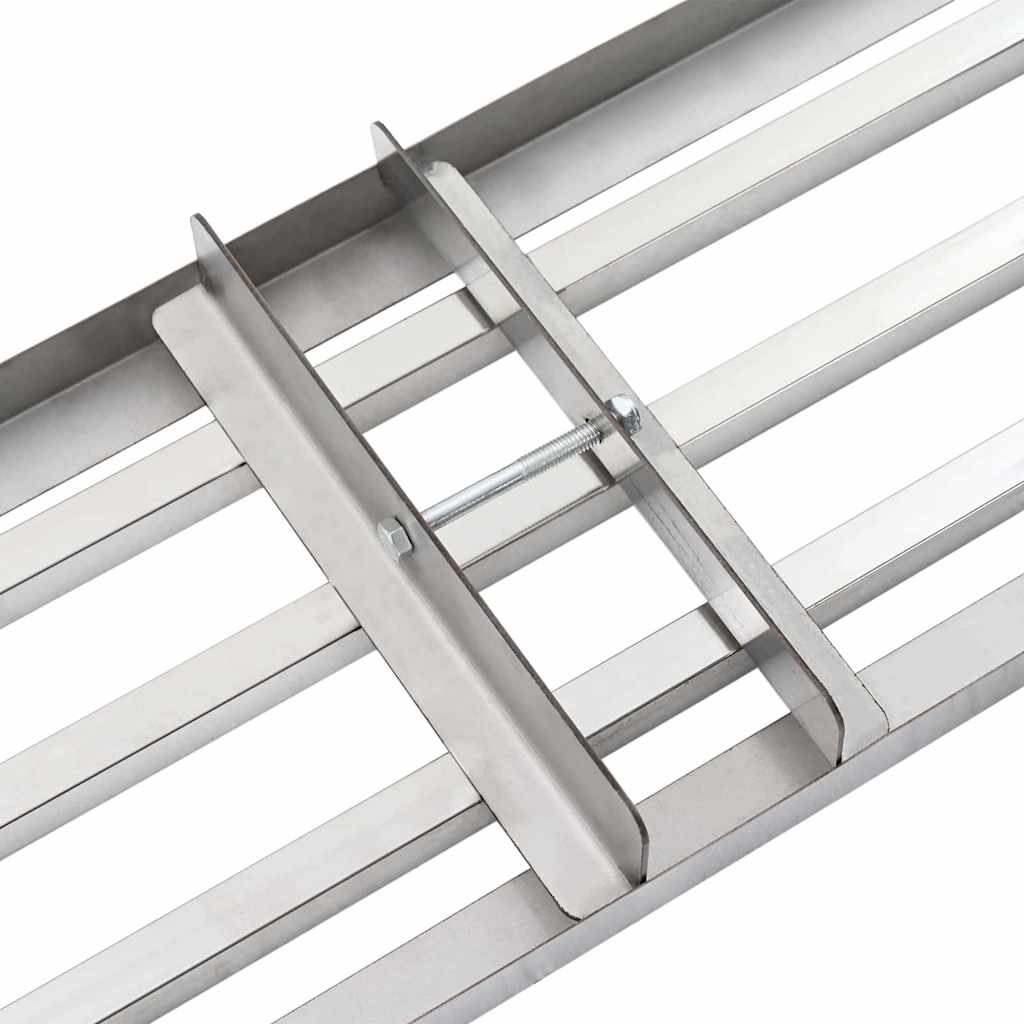 Garden Leveling Rake Silver 75 x 25 x 6 cm Stainless Steel