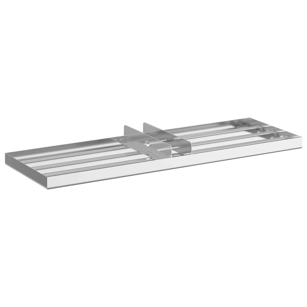 Garden Leveling Rake Silver 75 x 25 x 6 cm Stainless Steel