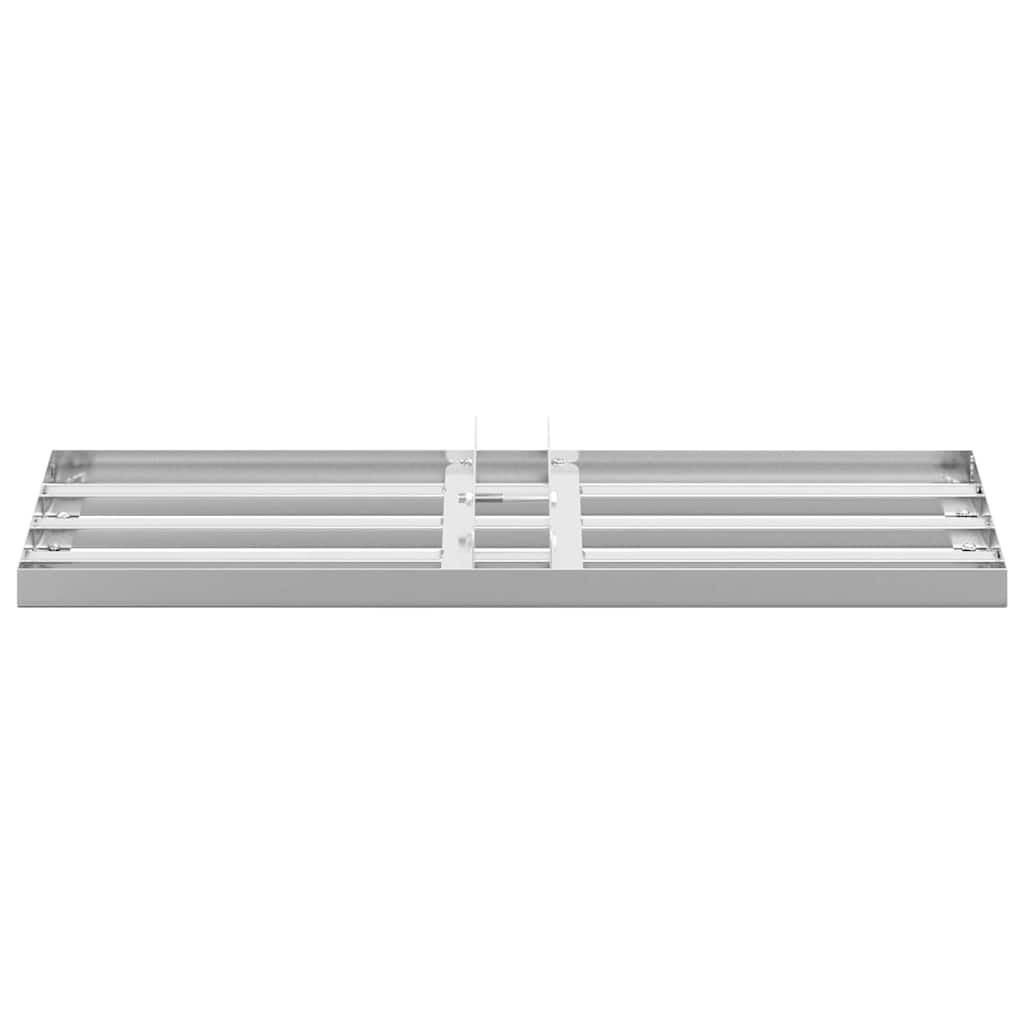 Garden Leveling Rake Silver 75 x 25 x 6 cm Stainless Steel
