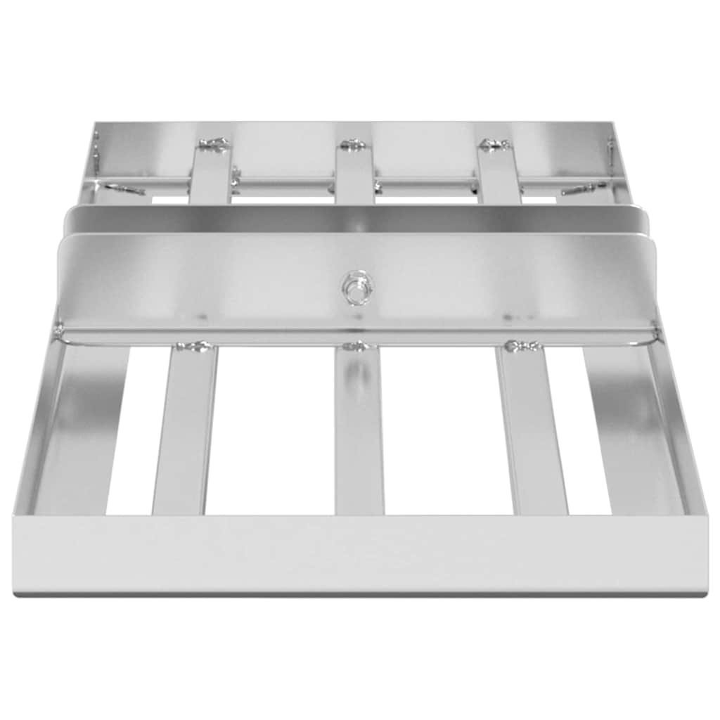 Garden Leveling Rake Silver 75 x 25 x 6 cm Stainless Steel