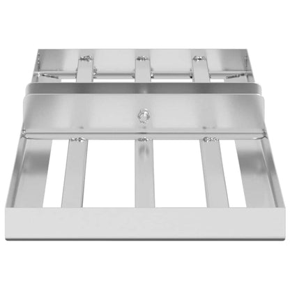 Garden Leveling Rake Silver 75 x 25 x 6 cm Stainless Steel