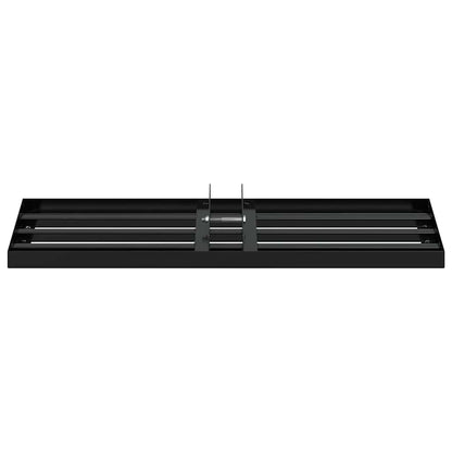 Garden Leveling Rake Black 75 x 25 x 6 cm Powder-Coated Steel