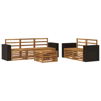 Sofa Sets Solid Acacia Wood