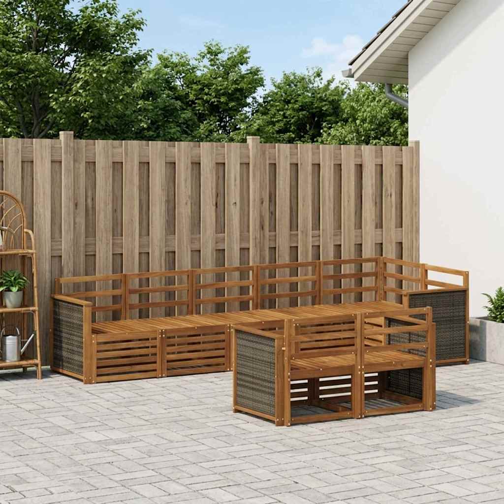 Sofa Sets Solid Acacia Wood