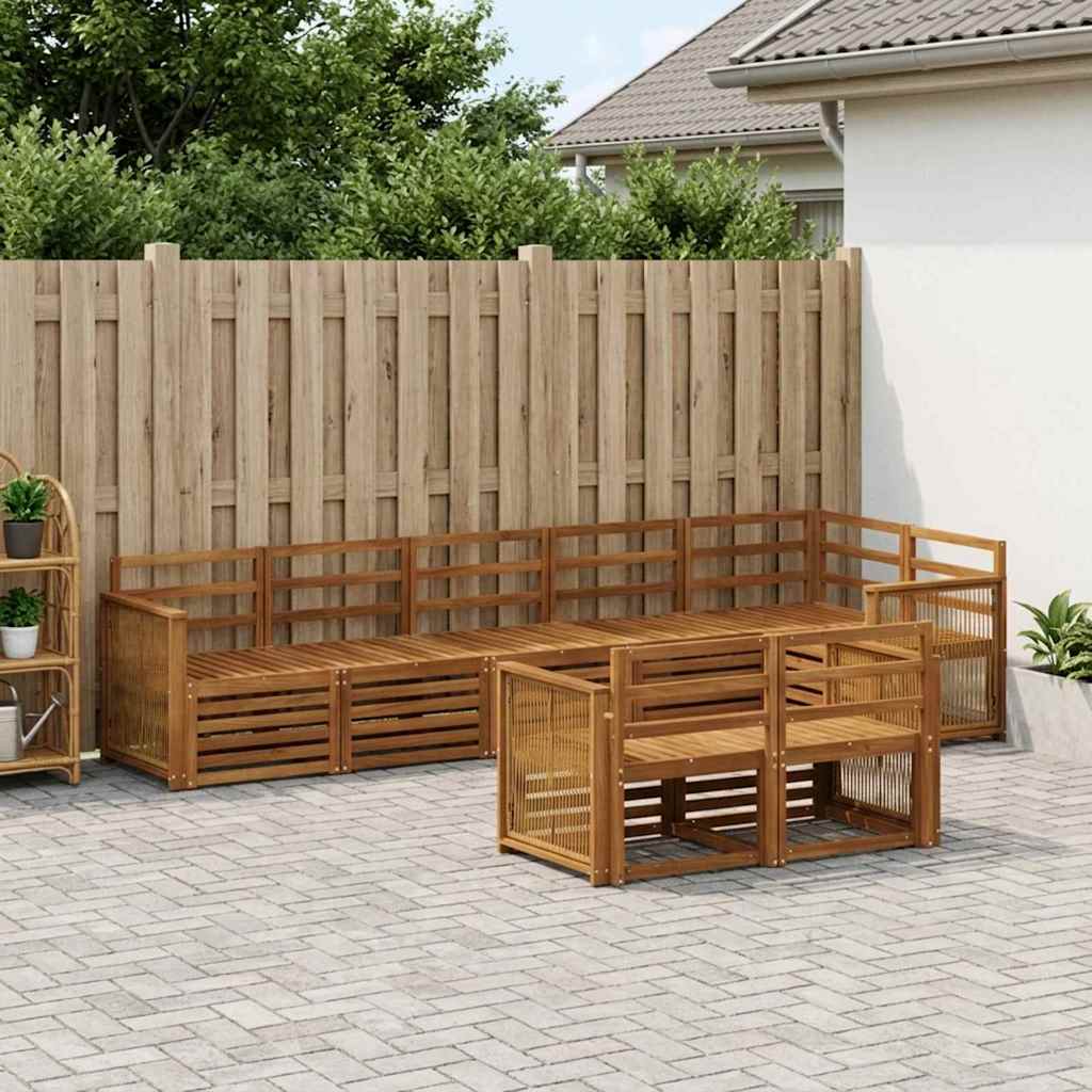 Sofa Sets Solid Acacia Wood